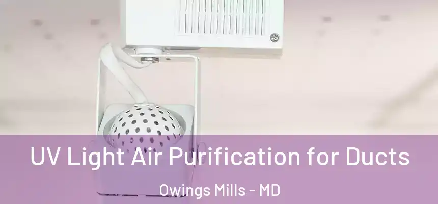  UV Light Air Purification for Ducts Owings Mills - MD